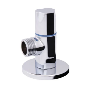 Кран кутовий Thermo Alliance Standart (ручка кругла) з керам.буксою 1/2"З х 1/2"З SF342W1515