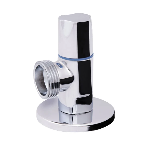 Кран кутовий Thermo Alliance Standart (ручка кругла) з керам.буксою 1/2"З х 3/4"З SF342W1520