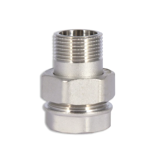 Сгон "Американка" SD Forte 1/2" прямой SF190W15 - 2 фото