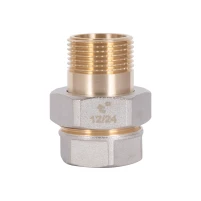 Сгон-американка Thermo Alliance Base 3/4"ВН никель, прямой SD190W20