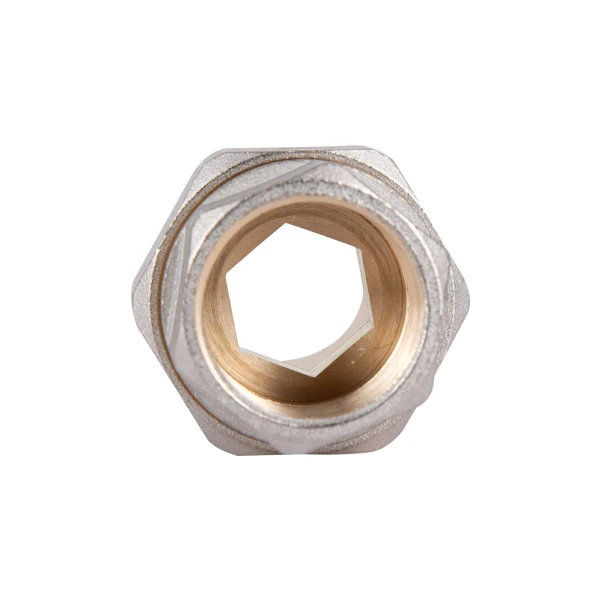 Сгон-американка Thermo Alliance Base 3/4"ВН никель, прямой SD190W20 - 4 фото