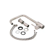Змішувач для кухні Lidz Aria 015F1 (k35) LDARI015F1NKS21690 Nickel - 5 фото