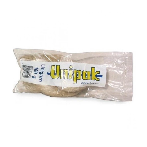 Пакля Unigarn для сантех. соединений 100 г Unipak