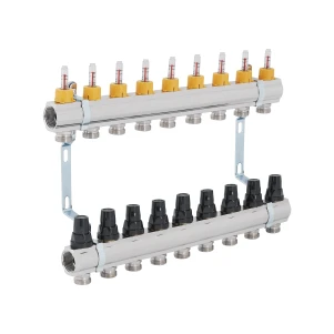 Колектор з витратомірами Thermo Alliance Forte 1" 9 виходів SF001W9