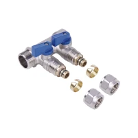 Колектор Thermo Alliance Standart 3/4" 2 виходи SD231W2 - 2 фото