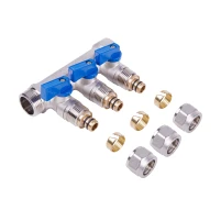 Колектор Thermo Alliance Standart 3/4" 3 виходи SD231W3 - 2 фото
