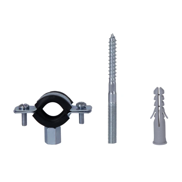 Хомут Thermo Alliance Standart 1/2" з чорною гумою (D20-25 мм) SD10015B - 2 фото