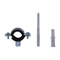 Хомут Thermo Alliance Standart 3/4" з чорною гумою (D26-30 мм) SD10020B - 2 фото