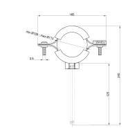 Хомут Thermo Alliance Forte 4" (D108-113 мм) SF100100 - 1 фото