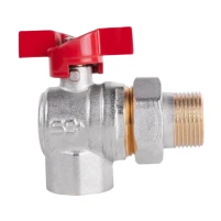 Кран кульовий "Американка" Thermo Alliance Standart кутовий 3/4" ВЗ SD222W20 - 2 фото