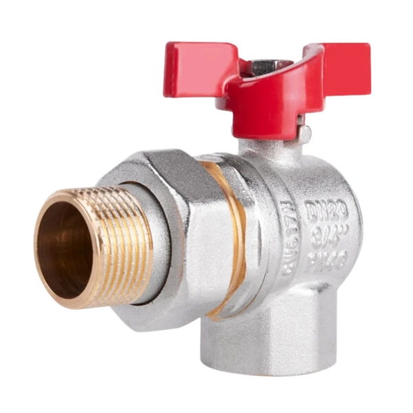 Кран кульовий "Американка" Thermo Alliance Standart кутовий 3/4" ВЗ SD222W20
