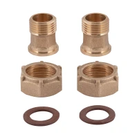 Комплект для счетчика SD Plus 1/2"Н х 3/4"В SD42915 - 5 фото
