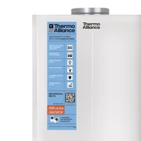 Колонка газова димохідна Thermo Alliance JSD20-10CR 10 л White - 6 фото
