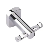 Крючок Qtap Liberty двойной QTLIBCRM1154 Chrome - 2 фото