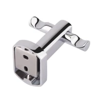 Крючок Qtap Liberty двойной QTLIBCRM1154 Chrome - 3 фото