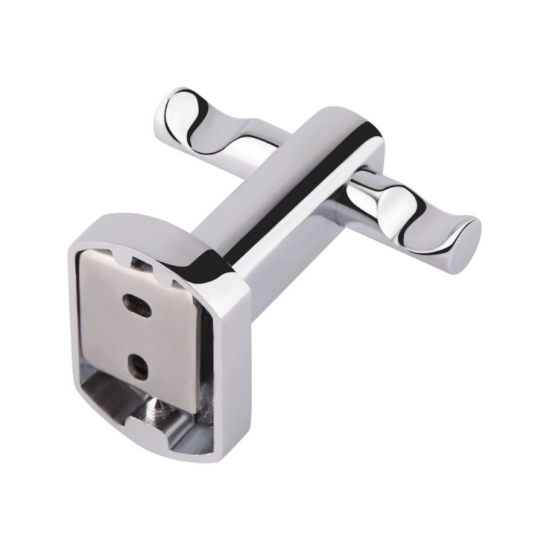 Крючок Qtap Liberty двойной QTLIBCRM1154 Chrome - 3 фото