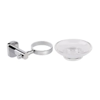 Мыльница Qtap Liberty настенная QTLIBCRM1159 Chrome - 4 фото