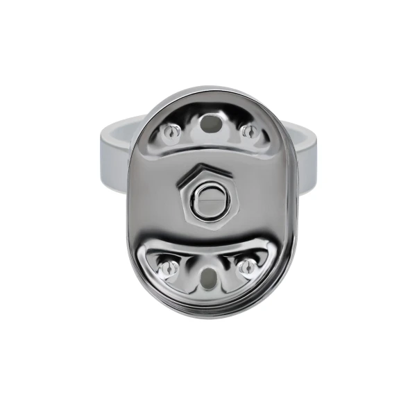 Стакан с держателем Lidz Oreo 0401 настенный (матовое стекло) LDORE0401CRM22163 Chrome - 2 фото