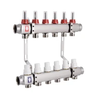 Колектор з витратомірами Thermo Alliance Standart 1" 6 виходів SD0046 - 2 фото