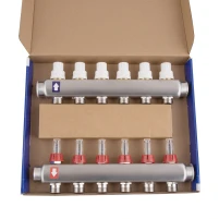 Колектор з витратомірами Thermo Alliance Standart 1" 6 виходів SD0046 - 8 фото