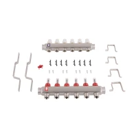 Колектор з витратомірами Thermo Alliance Standart 1" 6 виходів SD0046 - 9 фото