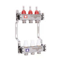 Колектор з витратомірами Thermo Alliance Standart 1" 3 виходи SD0043 - 1 фото