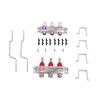 Колектор з витратомірами Thermo Alliance Standart 1" 3 виходи SD0043 - 6 фото