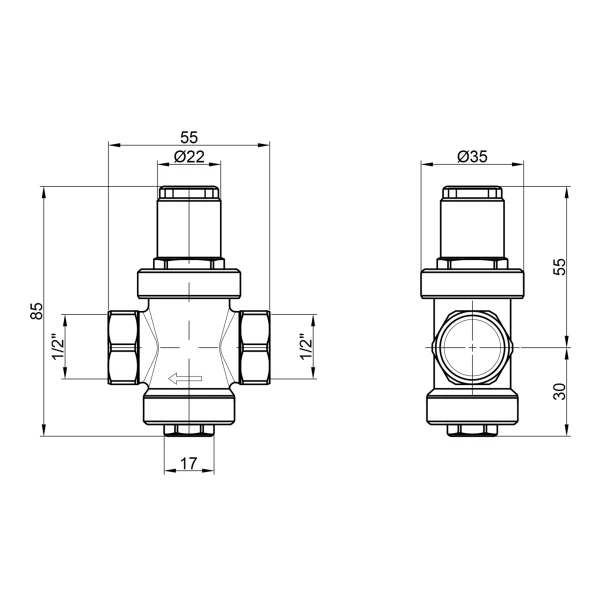 Редуктор Icma 1/2" №248 - 1 фото