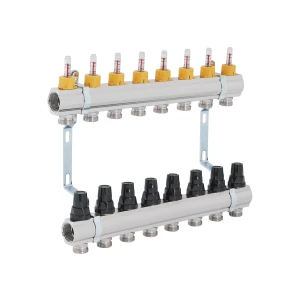 Колектор з витратомірами Thermo Alliance Forte 1" 8 виходів SF001W8