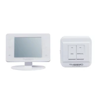 Тижневий програмований радіокерований сенсорний термостат з WiFi Thermo Alliance ТА-2701RFWiFi - 2 фото
