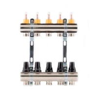 Колектор з витратомірами Thermo Alliance Forte 1" 4 виходи SF001W4
