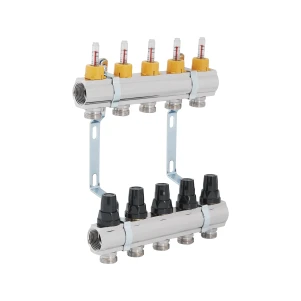 Колектор з витратомірами Thermo Alliance Forte 1" 5 виходів SF001W5