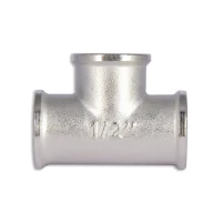 Трійник латунний 1/2" ввв SD FORTE - 2 фото