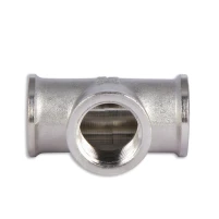 Трійник латунний 1/2" ввв SD FORTE - 3 фото
