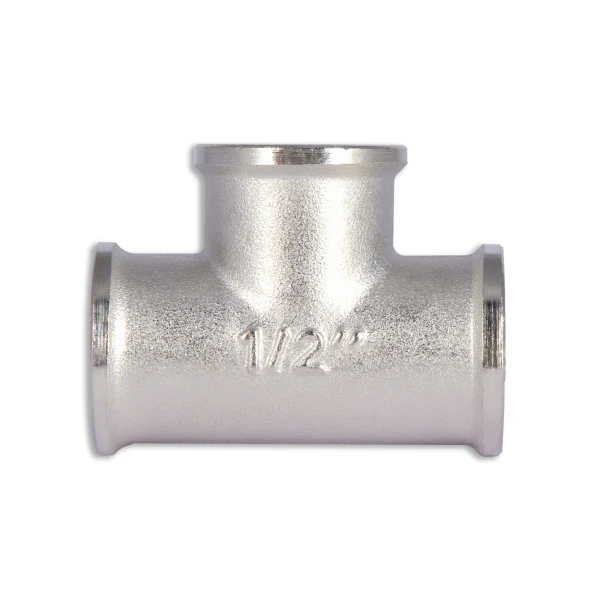Трійник латунний 1/2" ввв SD FORTE - 2 фото