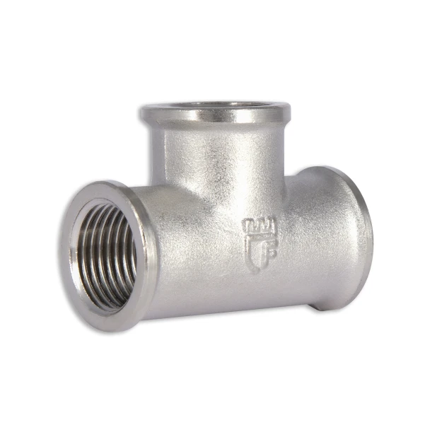Трійник латунний 1/2" ввв SD FORTE - 4 фото