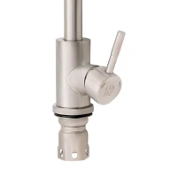 Змішувач для кухні Lidz Aria 015F (k35) LDARI015FNKS21689 Nickel - 3 фото