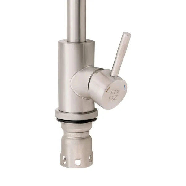 Змішувач для кухні Lidz Aria 015F (k35) LDARI015FNKS21689 Nickel - 3 фото