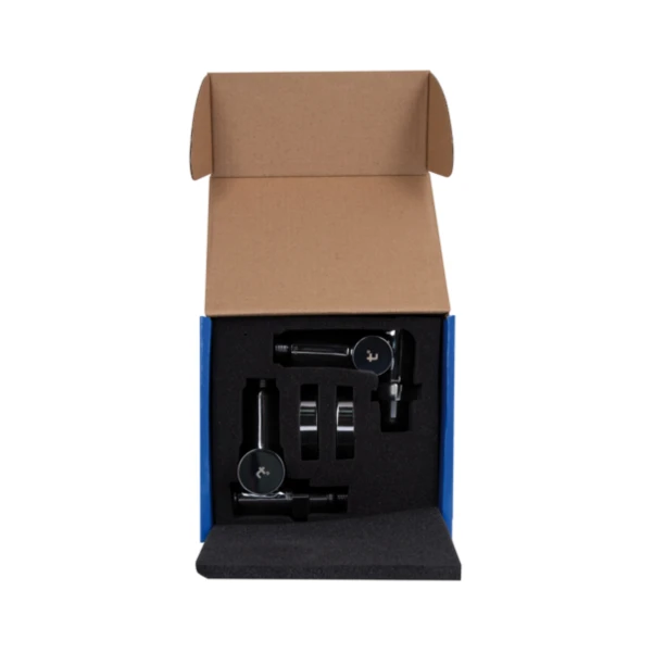 Комплект кранів Thermo Alliance Standart 1/2" хром, для рушникосушарки кутовий SF395W15HE - 5 фото