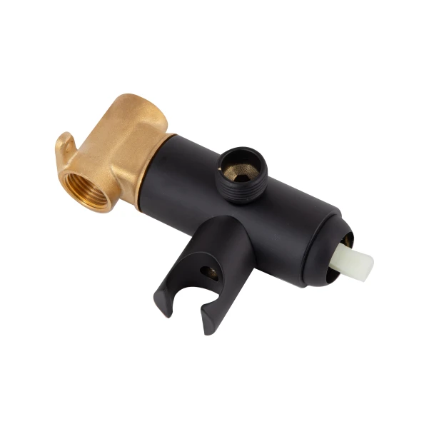 Набор для гігієнічного душу Qtap Inspai-Varius округлий QTINSVARBСRV00440001 Black Matt - 4 фото