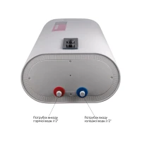 Бойлер Thermo Alliance 50 л плоский вертикальний, мокрий ТЕН 2 кВт (0,8+1,2) DT50V20G(PD)/2 - 6 фото