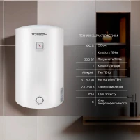 Бойлер Thermo Alliance 100 л універсальний, мокрий ТЕН 1,5 кВт D100VH15Q3 - 2 фото