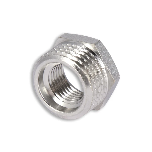 Футорка латунна 1/2" х 1/4" SD FORTE - 3 фото