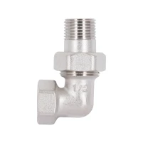 Сгон "Американка" SD Forte 1/2" угловой SF191W15 - 3 фото