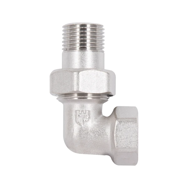 Сгон "Американка" SD Forte 1/2" угловой SF191W15 - 2 фото