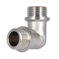 Коліно латунне 1/2"зз SD Forte - 2 фото