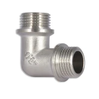 Коліно латунне 1/2"зз SD Forte - 3 фото