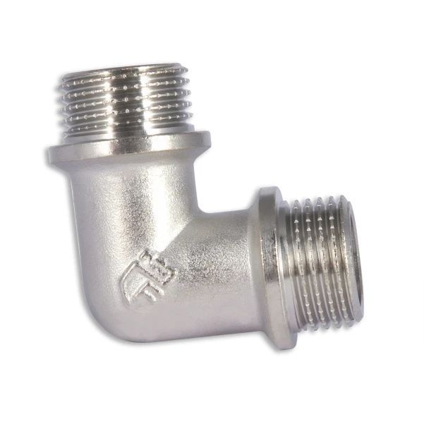 Коліно латунне 1/2"зз SD Forte - 4 фото