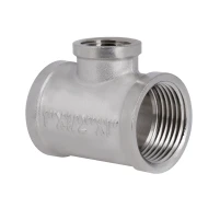 Трійник латунний 1"х1/2"х1" SD Forte - 4 фото