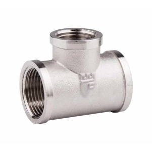 Трійник латунний 1"х1/2"х1" SD Forte